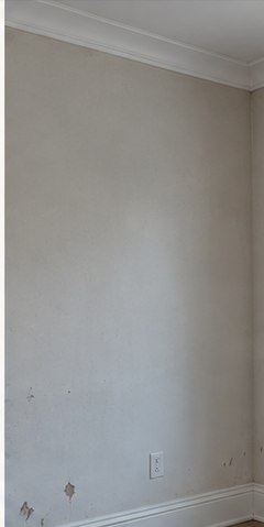 Simple unfinished drywall before painting